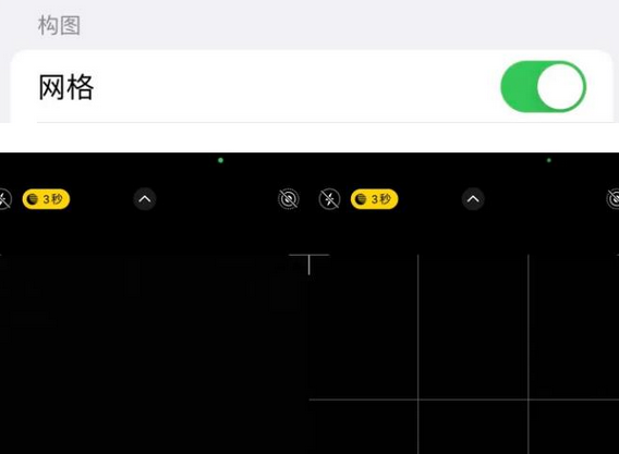吊罗山乡苹果手机维修网点分享iPhone如何开启九宫格构图功能