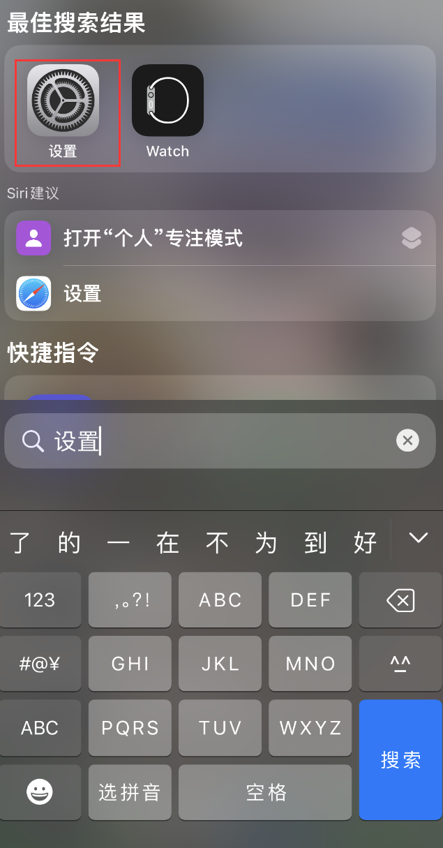 吊罗山乡苹果手机维修分享：iPhone 找不到“设置”或“App Store”怎么办？ 