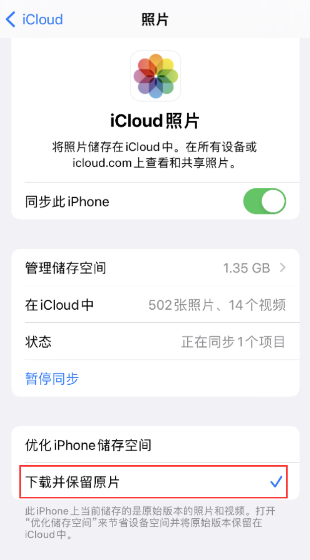 吊罗山乡苹果手机维修分享iPhone 无法加载高质量照片怎么办 